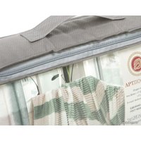 Плед АртПостель Квадро 180x200 4002 (мята)