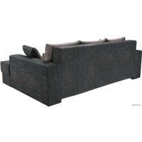 Угловой диван Mebelico Майами 15 114891 (правый, рогожка, серый)