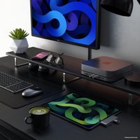 USB-хаб Satechi Aluminum Stand & Hub for Mac Mini ST-ABHFM (серый)