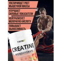 Моногидрат креатина 1WIN Monohydrate (200г, персик)