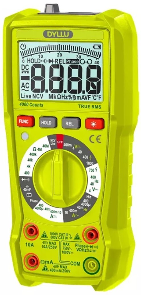 

Мультиметр Dyllu DTDM2502