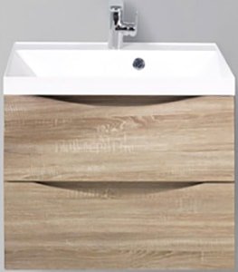 

BelBagno Тумба под умывальник Marino-600-2C-SO-WO-P (rovere bianco)