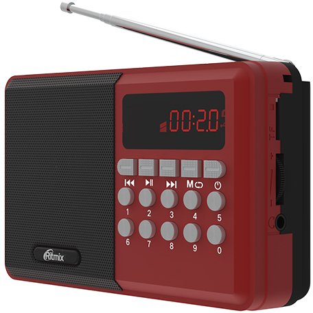 

Радиоприемник Ritmix RPR-002 (красный)