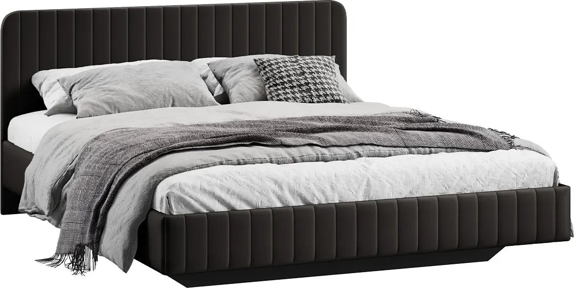 

Кровать Трия Шелли 140x200 Тип 1 (велюр Confetti Stone)