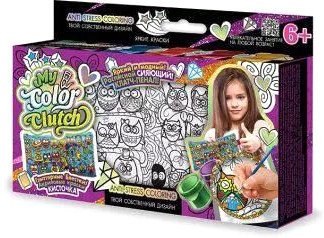 

Набор для рисования Danko Toys My Color Clutch Клатч-пенал. Совы CCL-01-02