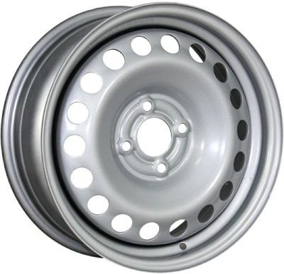 

Штампованные диски TREBL 40946 16x6.5" 4x100мм DIA 60.1мм ET 41мм Silver
