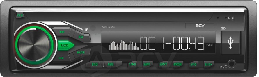 

USB-магнитола ACV AVS-1712G