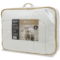 Одеяло Alleri Тик Демисезонное 175x210 (овечья шерсть)