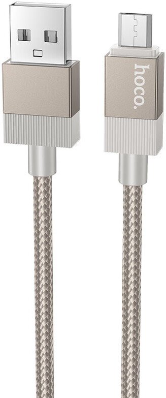 

Кабель Hoco X110 USB Type-A - microUSB (1 м, золотистый)