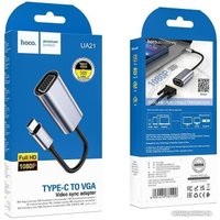 Адаптер Hoco UA21 USB Type-C - VGA