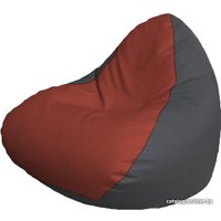 Кресло-мешок Flagman Relax P2.3-71 (красный, серый)