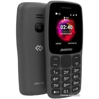 Кнопочный телефон Digma Linx C170 (серый)