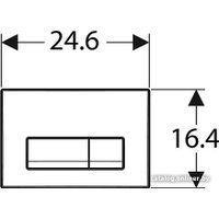 Инсталляция для унитаза Geberit DuoFix Delta50 458.103.00.1+115.119.21.1