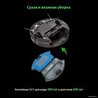 Робот-пылесос Pioneer VC704R (черный)