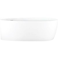 Ванна Aquatek Прима 80x170 AQ-1115780 (белый глянцевый, с ножками и сливом)