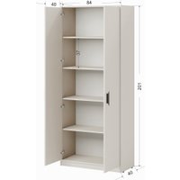 Шкаф распашной Involux Престон 226H044 (кашемир)