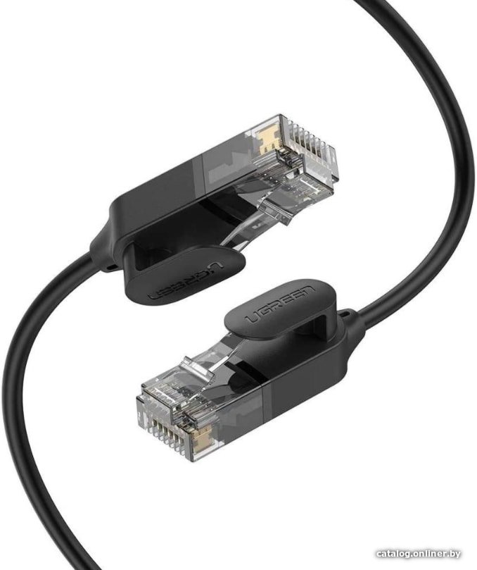 Кабель Ugreen NW122 70333 RJ45 - RJ45 (1.5 м, черный)