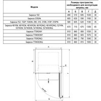 Однокамерный торговый холодильник Бирюса 521KRDNQ