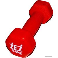 Гантель Zez неопреновая 2 кг (в ассортименте)