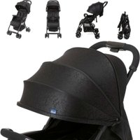 Коляска прогулочная «книга» Chicco Ohlala 3 (jet black)