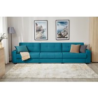 Диван Mio Tesoro Манчестер 292 1.5ек-1.5ек-1.5ек (1102 аквамарин)