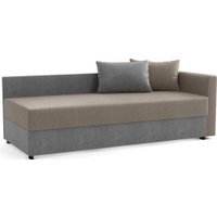 Тахта Олмеко Мальта М (жаккард, тесла дым/жаккард, тесла серый)