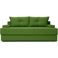 Диван Brioli Гаспар К двухместный (микровелюр, В26 зеленый)