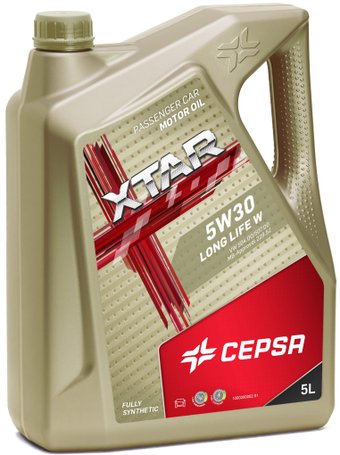 Моторное масло CEPSA Xtar Long Life W 5W-30 4л