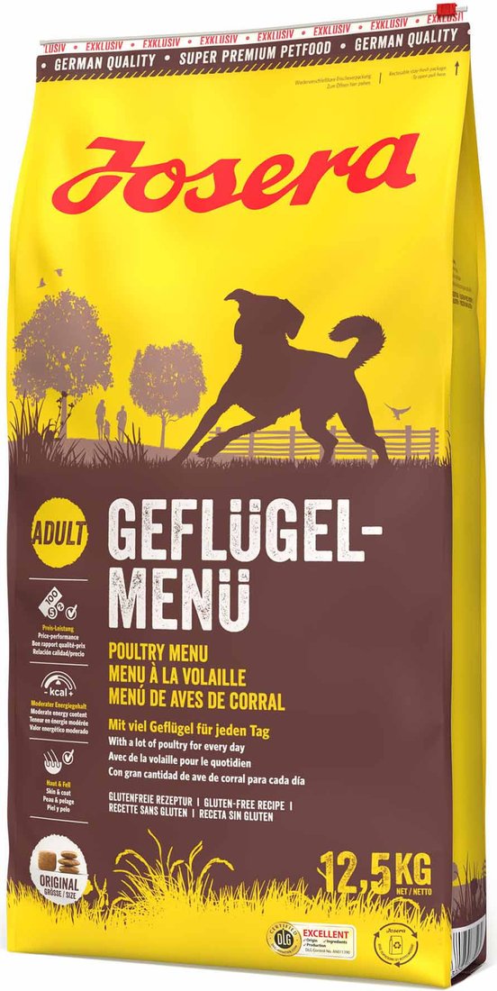 

Сухой корм для собак Josera Poultry-Menu 12.5 кг