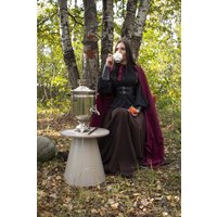 Журнальный столик Sheffilton SHT-CT61 (капучино муар/корица)