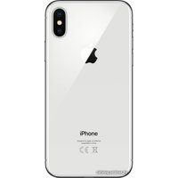 Телефон Apple iPhone X 64GB (серебристый)