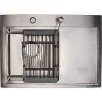 Кухонная мойка Stellar E6550LS 22 см