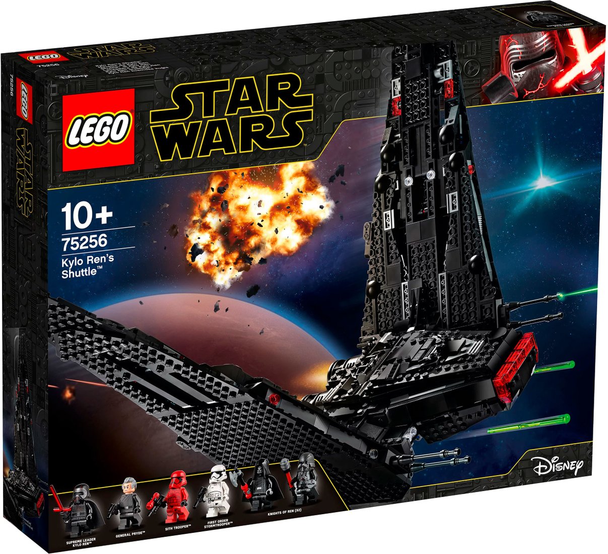 

Конструктор LEGO Star Wars 75256 Шаттл Кайло Рена
