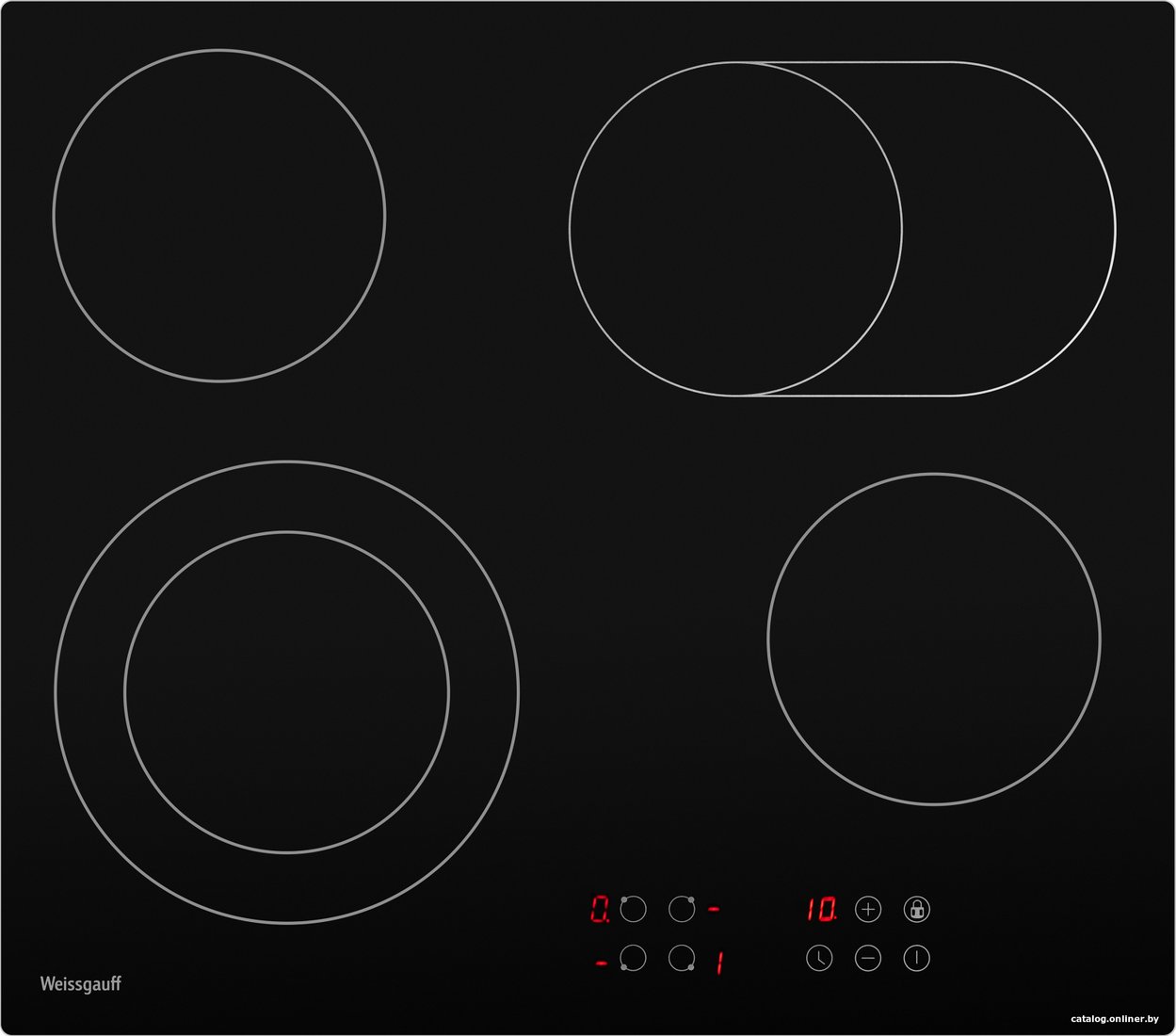 Варочная панель Weissgauff HV 642 BA Black Edition