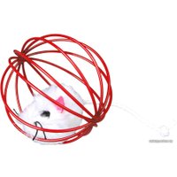 Игрушка для кошек Trixie в виде мыши в шаре из проволки, цвета в ассортименте (4115)
