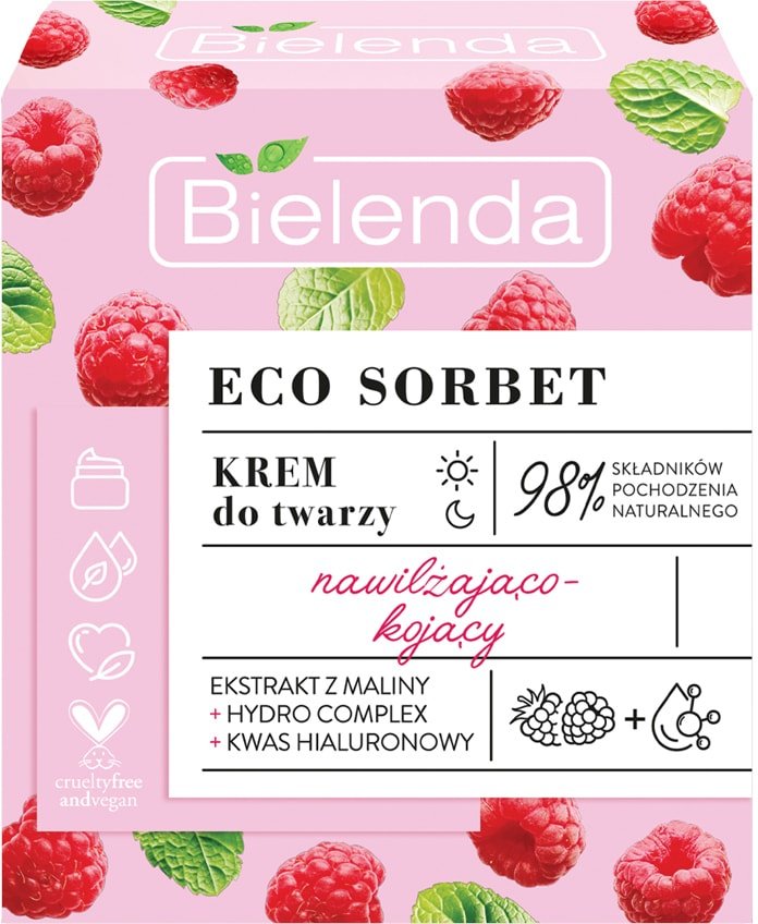 

Bielenda Крем для лица Eco Sorbet Raspberry 50 мл