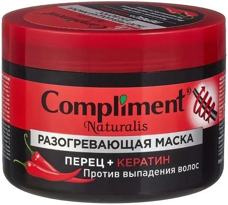 

Маска Compliment Naturalis перец + кератин разогревающая 500 мл