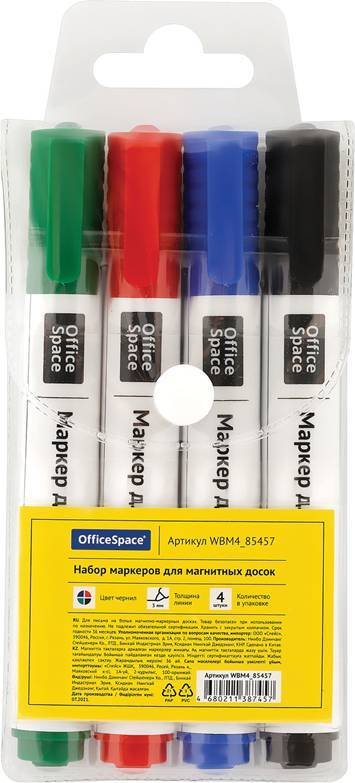

Набор маркеров OfficeSpace WBM4_85457 (4цв)