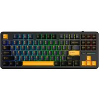 Клавиатура AULA F87 (черный/темно-синий/оранжевый)