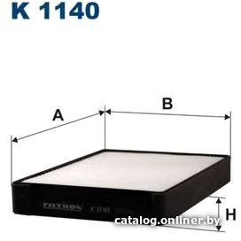 

Салонный фильтр Filtron K1140