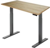 Electric Desk Compact 1360x800x36 мм (дуб натуральный/черный)