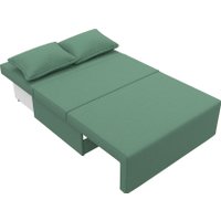 Диван Лига диванов Лагуна 125932 (рогожка амур зеленый)