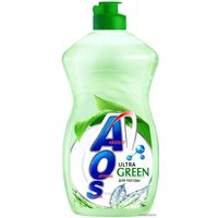 Средство для мытья посуды AOS Ultra Green 900 мл