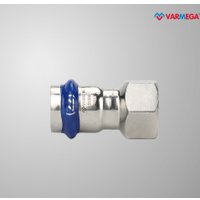 Фитинг Varmega Муфта раструбная Inox Press с внутренней резьбой 28x1" VM705002806