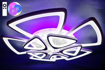 Припотолочная люстра Lusster GL-10006/5+5 WH