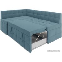 Угловой диван Мебель-АРС Атлантис левый 212x84x135 (голубой Luna 089)