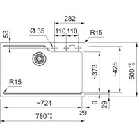 Кухонная мойка Franke UBG 610-72 114.0741.505 (белый)