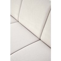 Диван Halmar Milano 3S tap. Castel 04 (светло-бежевый/орех)