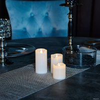 Новогодняя свеча Uniel ULD-F060 WARM WHITE CANDLE SET3 UL-00008593