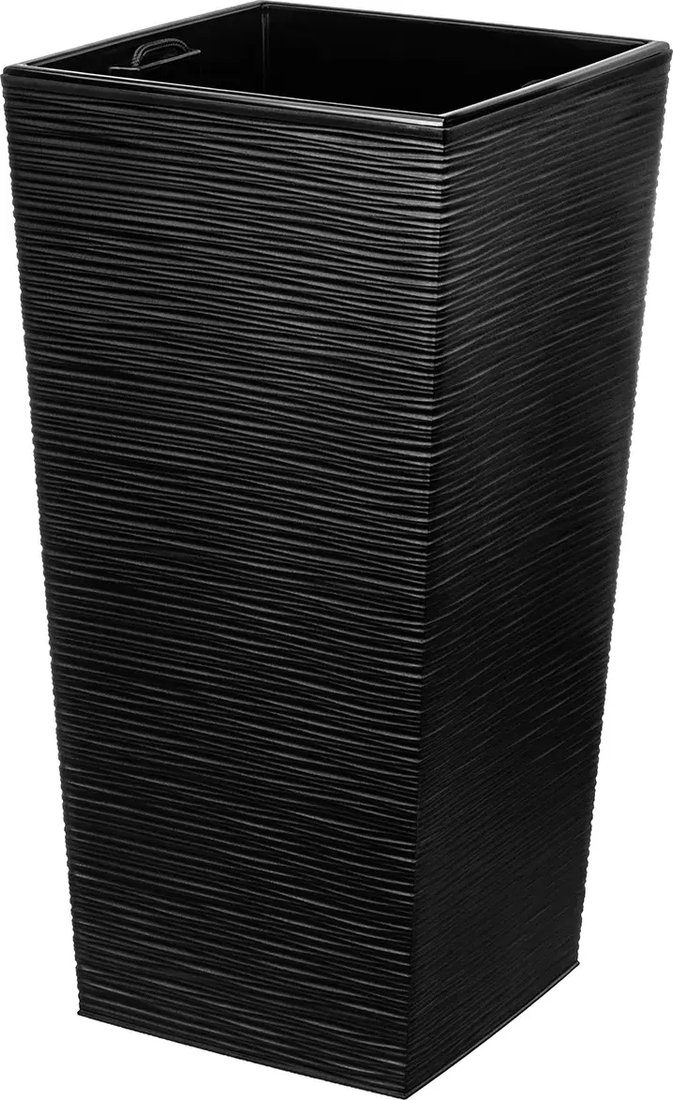 

Кашпо El Casa Финезия джут 650175 (черный)